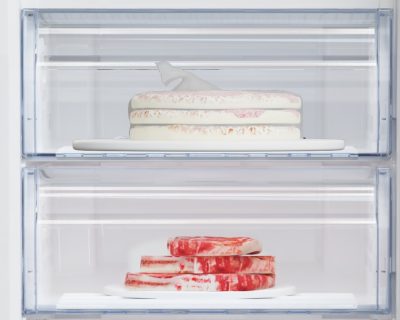 BEKO RFSA240M41SN samostojeći zamrzivač sa fiokama visine 151cm