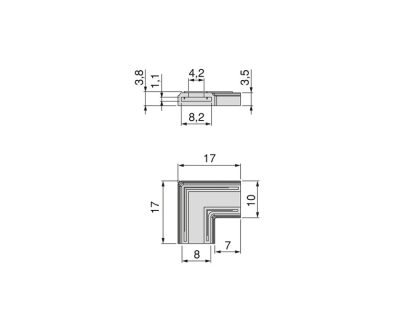 LED TRAKA KONEKTOR LYNX Z 90°