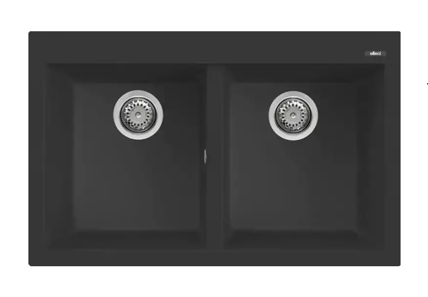 granitne-sudopere-elleci-quadra-350-nero-g40-lgq35040 Granitne sudopere ELLECI QUADRA 350 790x500mm GRANITEK