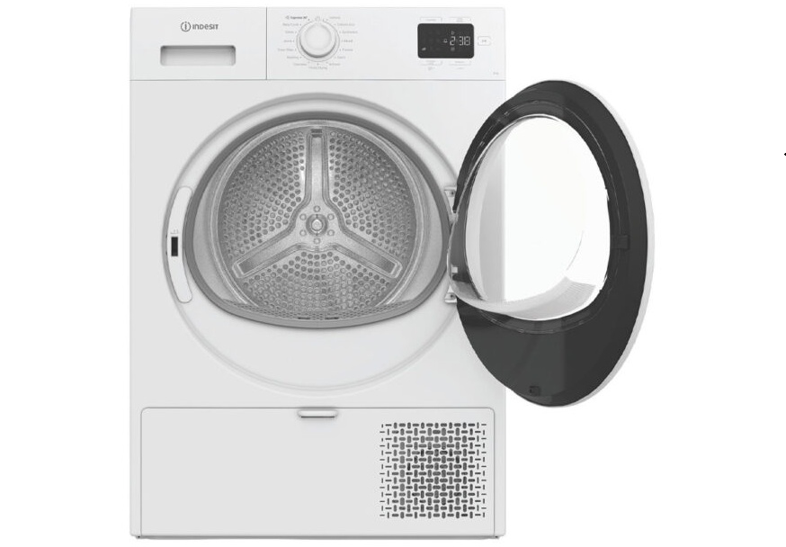 masina-za-susenje-vesa-indesit-cysd82d-wb-ee-otvorena-vrata INDESIT CYSD82D WB EE mašina za sušenje veša 8kg