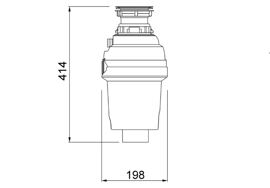 meljac-bio-otpada-elleci-zero-serie-100-tdz100gr-dimenzije MELJAČ BIO OTPADA ELLECI ZERO