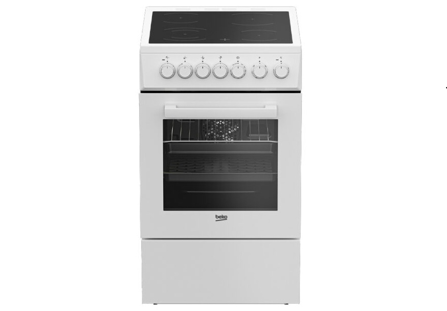 sporet-sa -staklokeramickom-plocom-beko-fse-57110-gw BEKO FSE 57110 GW šporet staklokeramička ploča širine 50cm