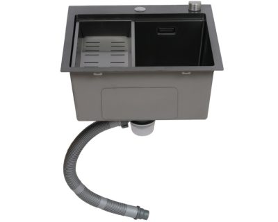 SANDONNA HD5050R INOX CRNA + KORPICA CRNA + DALJINSKI PODIZAČ REŠETKE