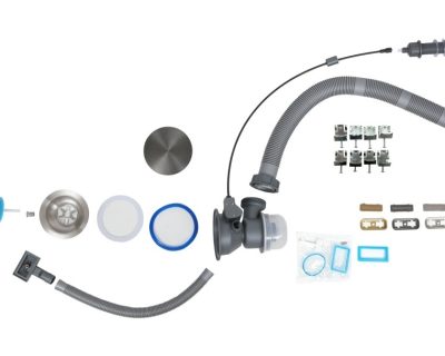 SANDONNA HD5050R INOX CRNA + KORPICA CRNA + DALJINSKI PODIZAČ REŠETKE