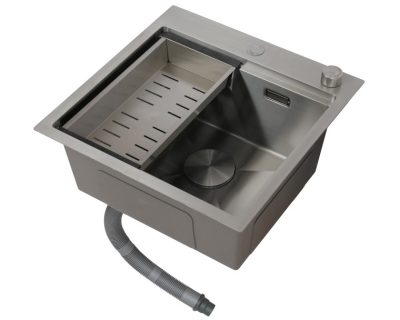 SANDONNA HD5050R INOX + KORPICA INOX + DALJINSKI PODIZAČ REŠETKE