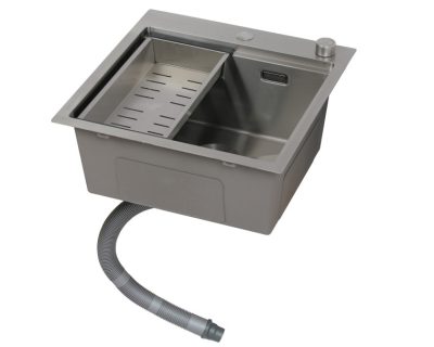 SANDONNA HD5050R INOX + KORPICA INOX + DALJINSKI PODIZAČ REŠETKE