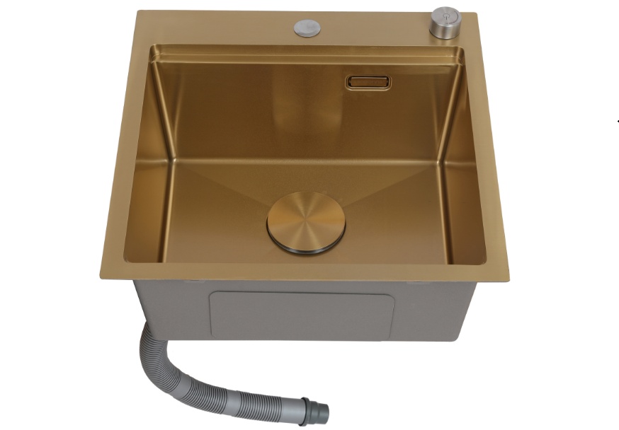 sudopera-sandonna-hd5050r-inox-zlatna-sa-daljinskim-podizacem-resetke-- SANDONNA HD5050R INOX ZLATNA + KORPICA ZLATNA + DALJINSKI PODIZAČ REŠETKE