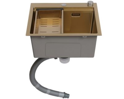 SANDONNA HD5050R INOX ZLATNA + KORPICA ZLATNA + DALJINSKI PODIZAČ REŠETKE