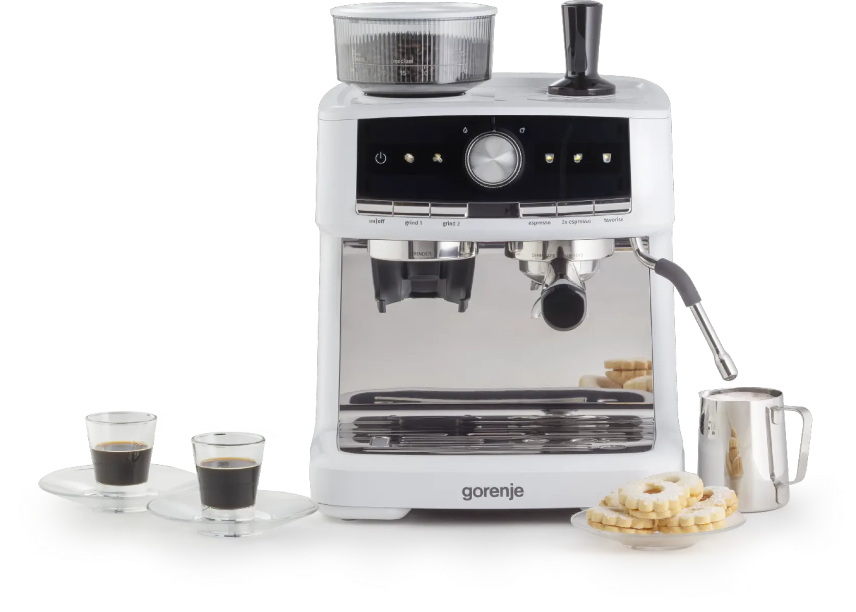 aparat-za-espresso-kafu-gorenje-GSACM20W- Gorenje GSACM20W aparat za espresso kafu