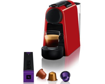 Nespresso Aparat za kafu Essenza Mini crvena