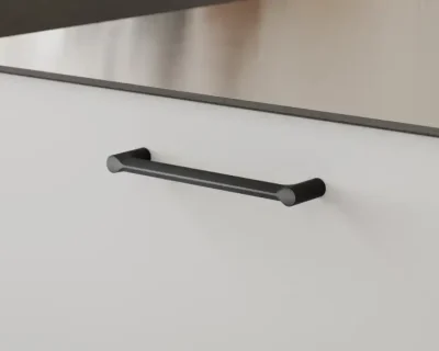 RUČICA FURNIPART FILO L-160mm CRNA MAT