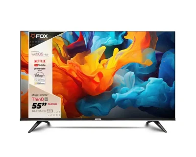 Televizor Fox 55WOS626D Smart, DLED, 4k UHD, 55''(140 cm), DVB-T/T2/C/S/S2
